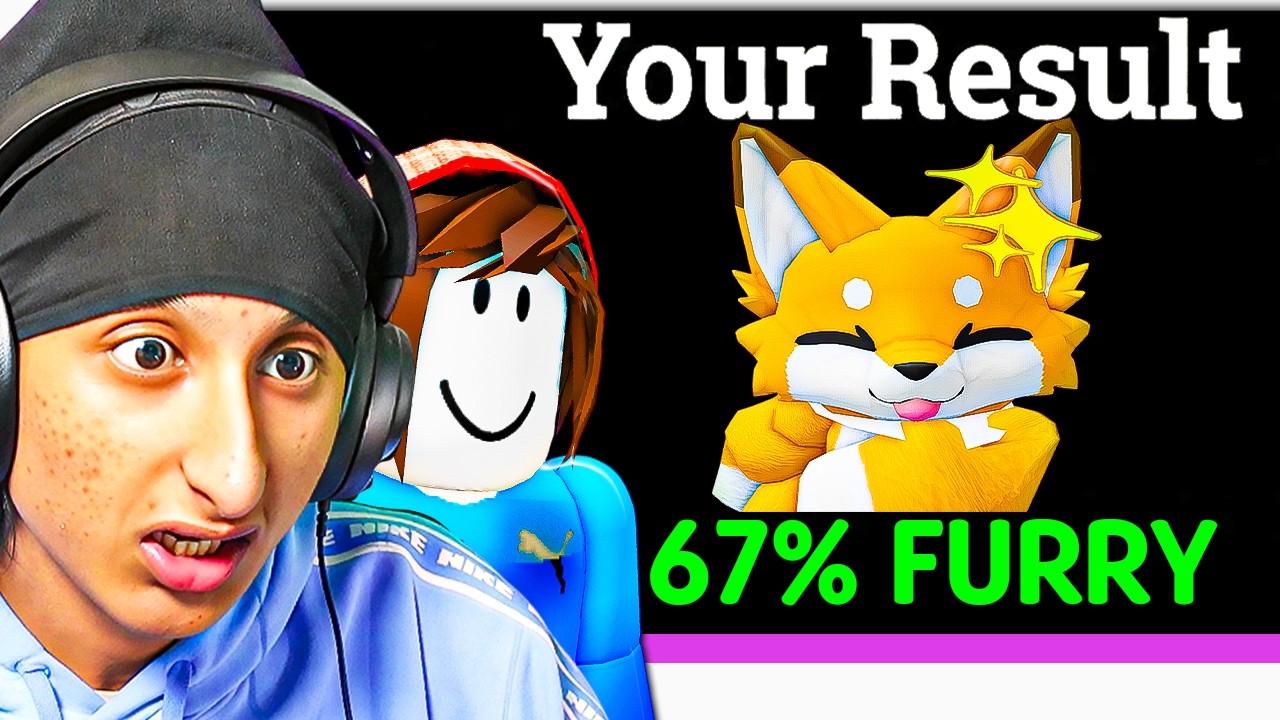 TIM TAKES THE ROBLOX FURRY TEST🦊