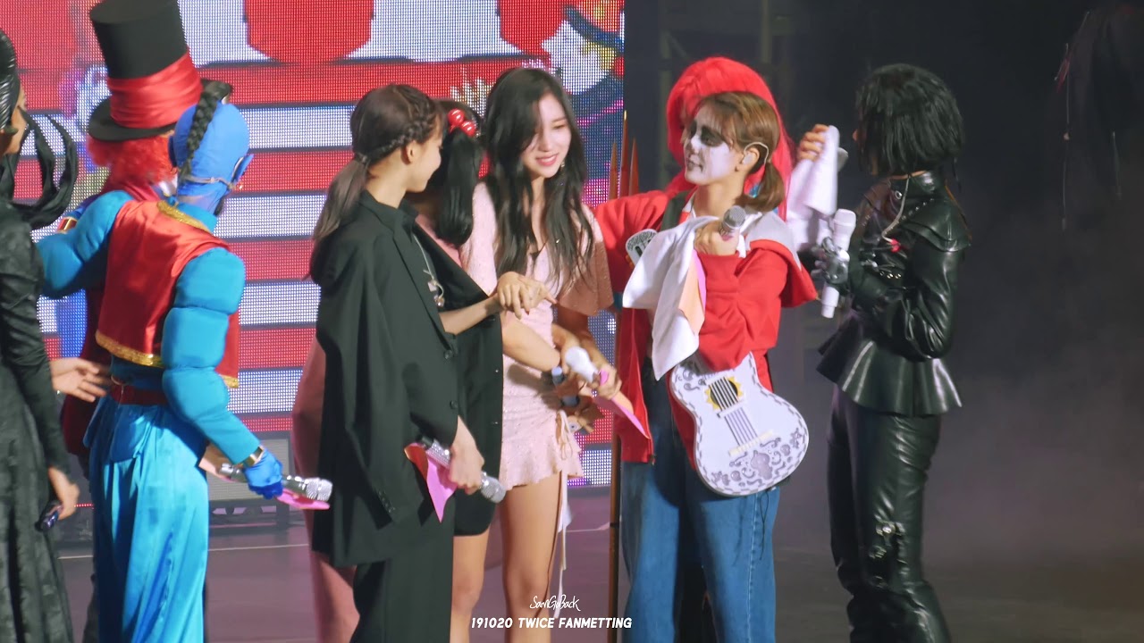 191020 TWICE(트와이스) 팬미팅 미나의 한마디 