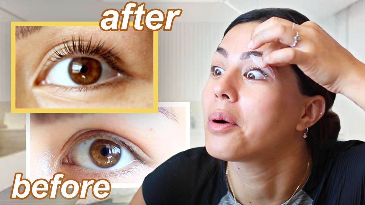 I Try a DIY Lash Lift at Home