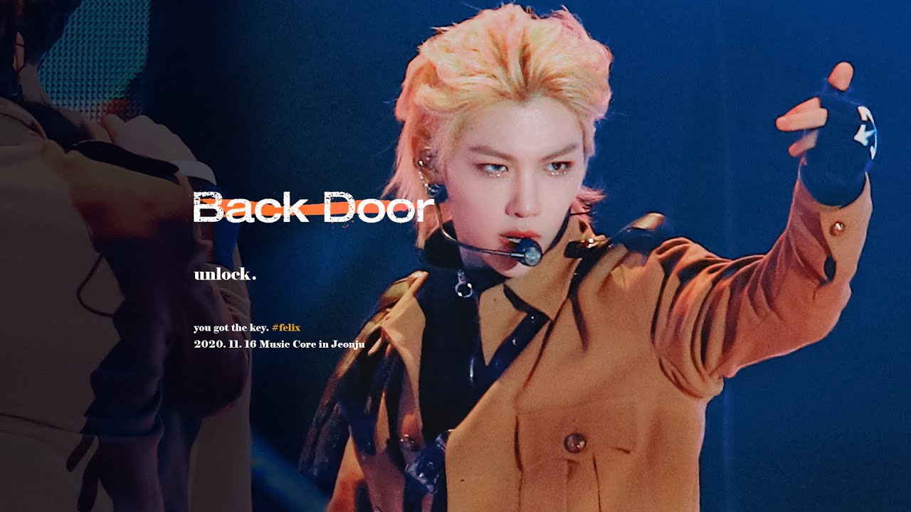[4K] 201116 음악중심 in 전주 스트레이키즈 필릭스 Back Door (Straykids Felix)