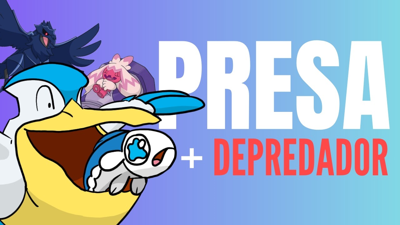 PRESAS y DEPREDADORES en el mundo Pokémon