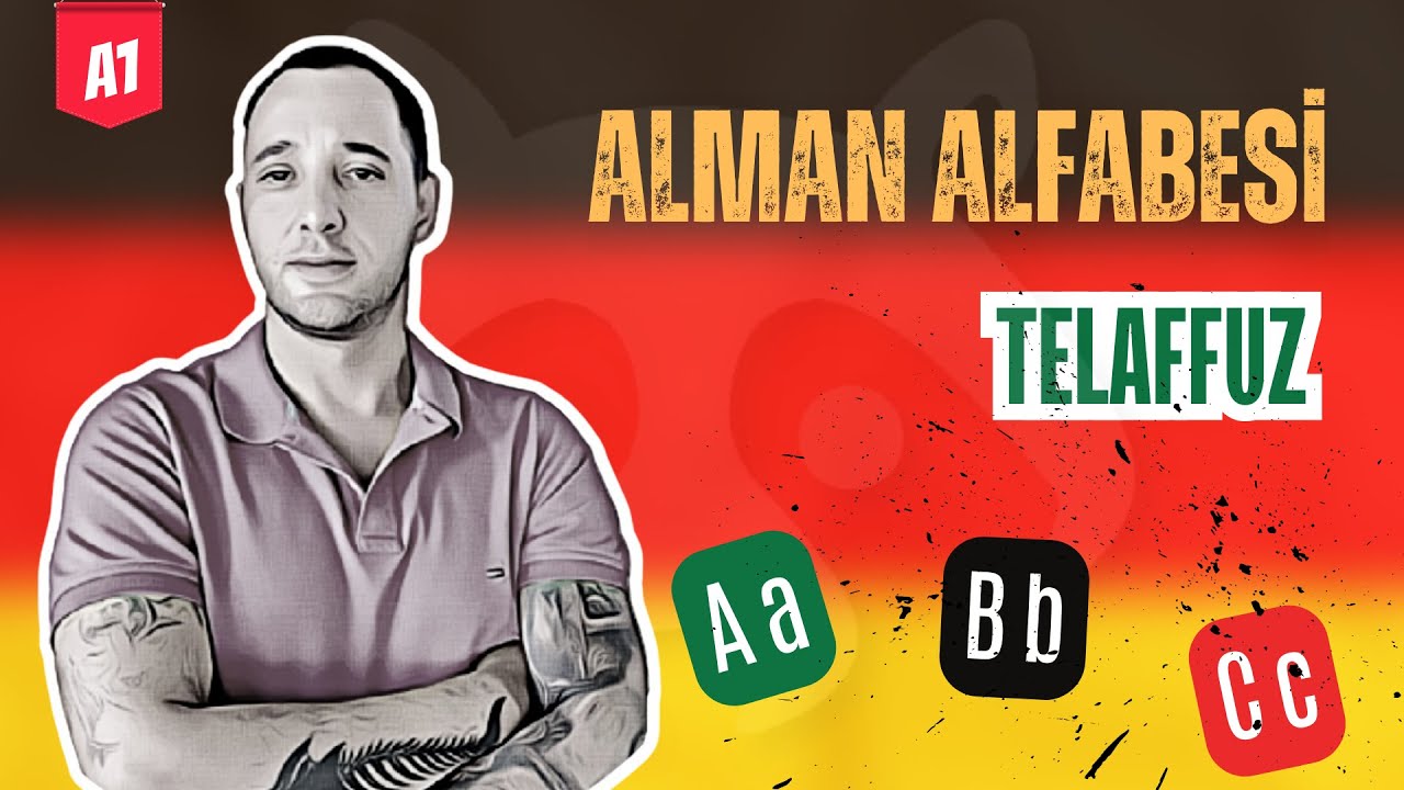 🇩🇪 A1 Almanca Dersi | Alman Alfabesi ve Telaffuz 🗣️ | Online Almanca Öğrenme 🚀