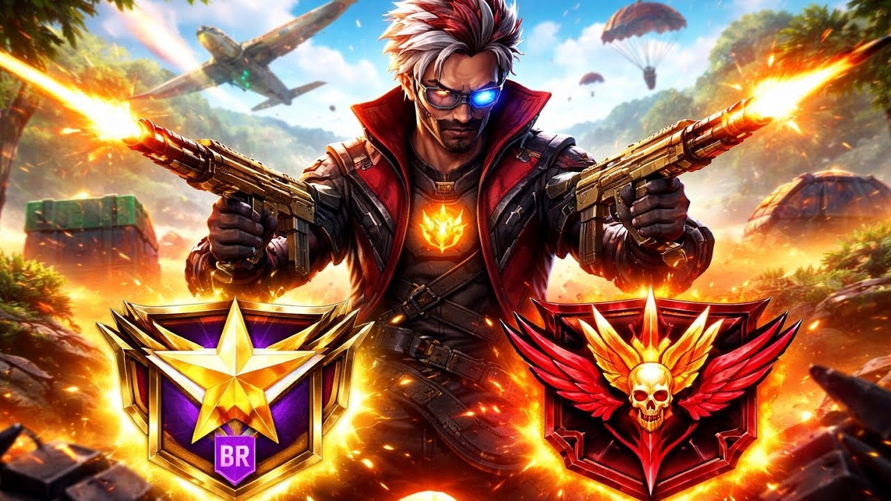 BR Ranked Rank Push to Heroic 😱🔥 Insane Clutch Gameplay | Free Fire