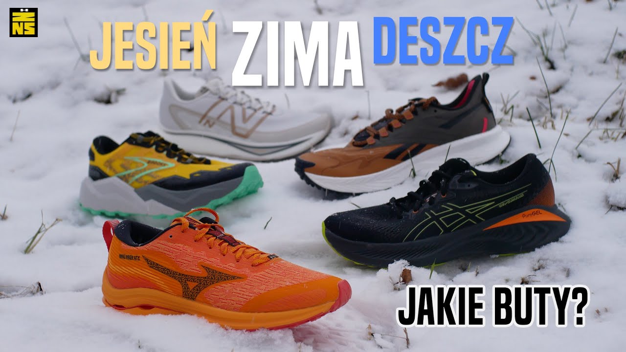 Jakie buty do biegania na zimę, jesień, deszcz? PORADNIK - GTX, hybrydy, trailowe