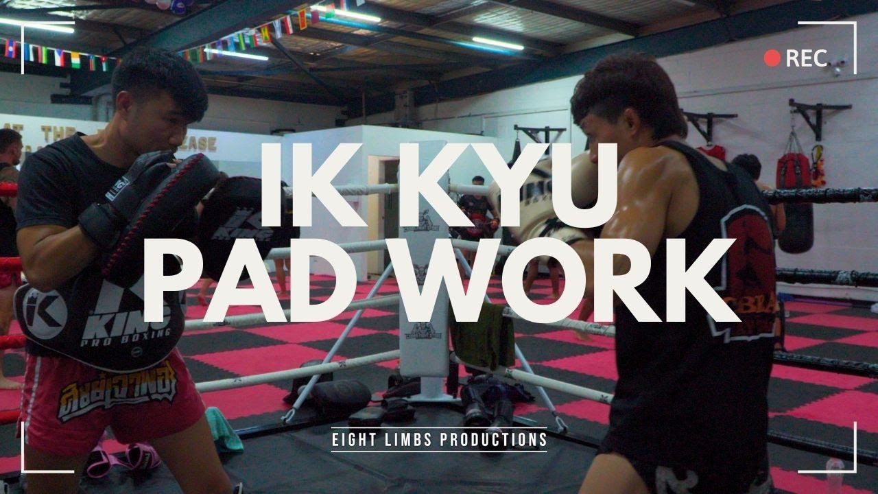Ik Kyu Thanadet Sirichai | Fight Camp Pad Work | Cabra Muay Thai