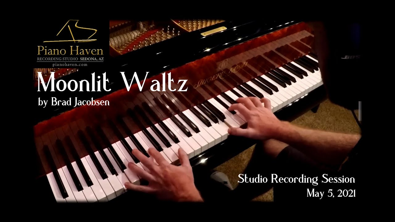 Moonlit Waltz (The Restless Ones) by Brad Jacobsen - recording session at Piano Haven Studio