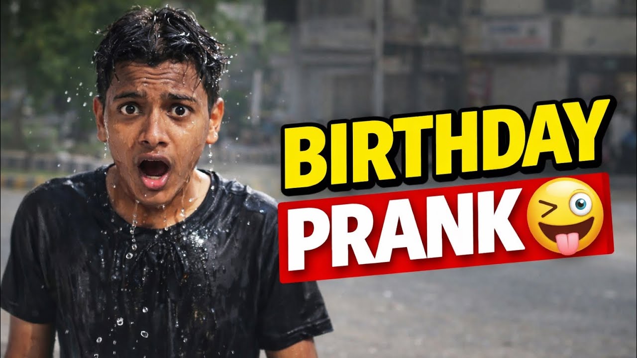 Birthday Par Thande Pani Se Nehla Diya 😅 | Birthday Prank Vlog