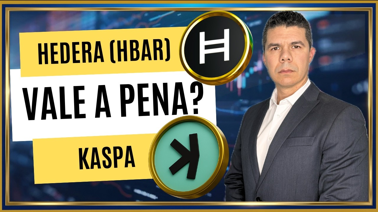 Porque  est&atilde;o ACUMULANDO KASPA (Kas) e HEDERA (Hbar)?