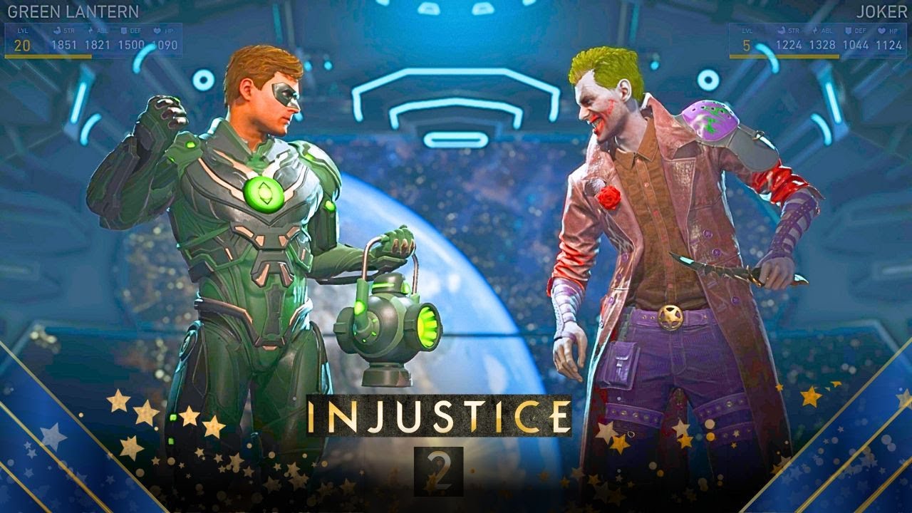 Injustice 2 - Зелёный Фонарь против Джокера