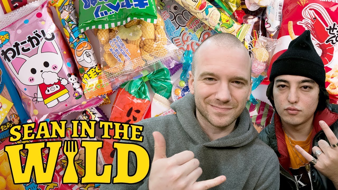 Joji and Sean Evans Review Japanese Snacks | Sean in the Wild