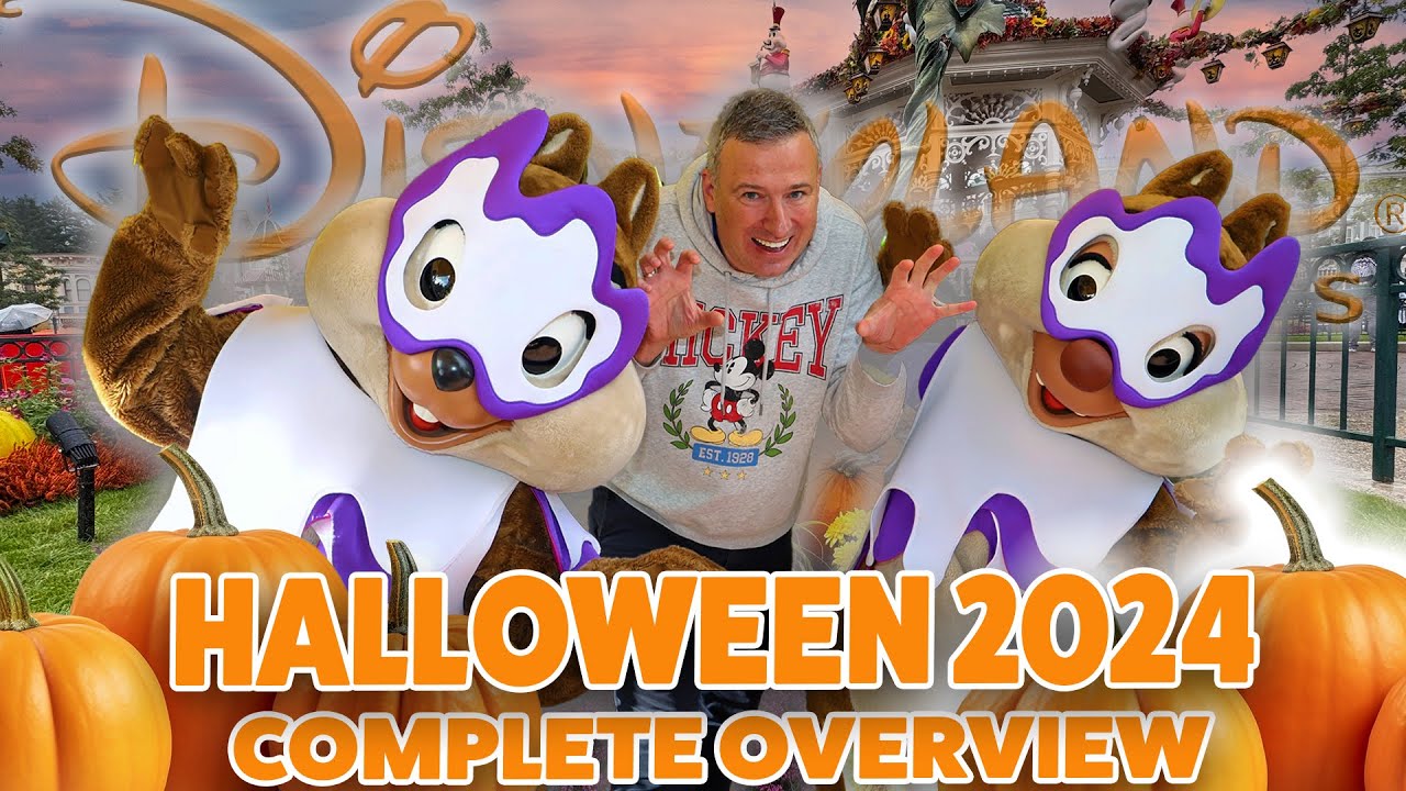 🎃 Disneyland Paris Halloween Season 2024 - Characters, food, merchandise and parades