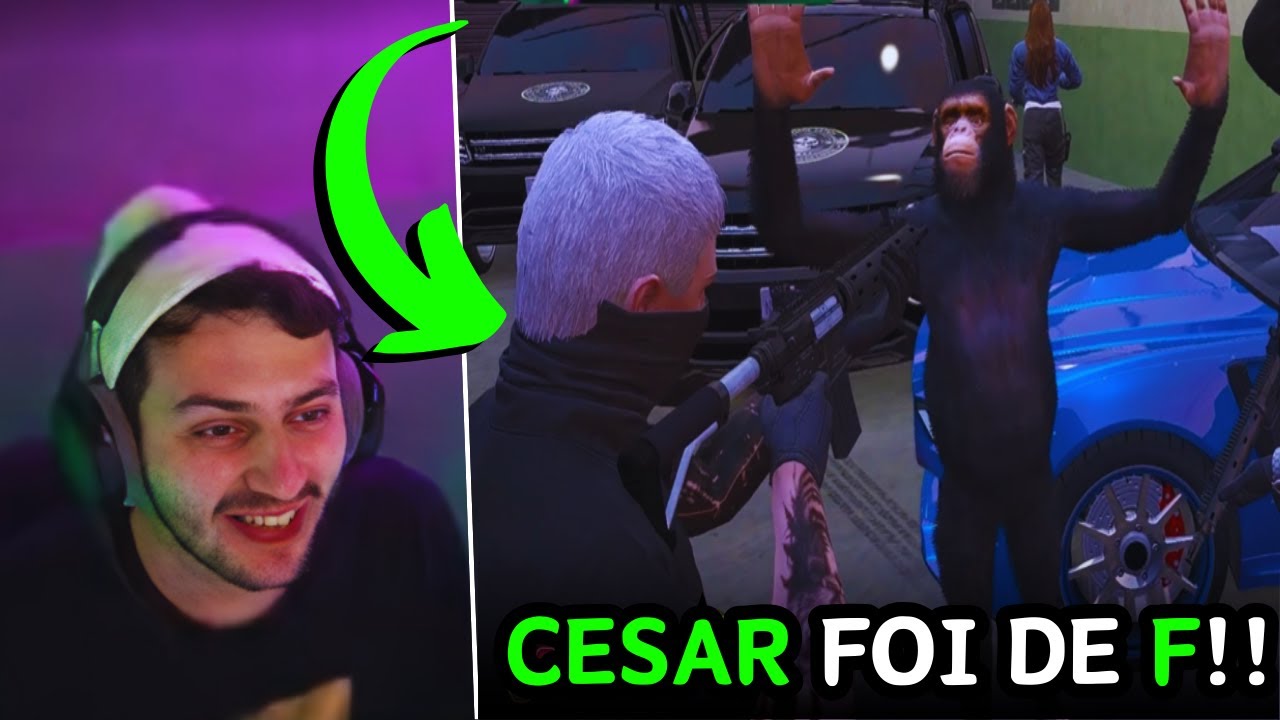 MACACO CESAR FOI FAZER ISSO COM A PM E DEU RUIM! | EP 543
