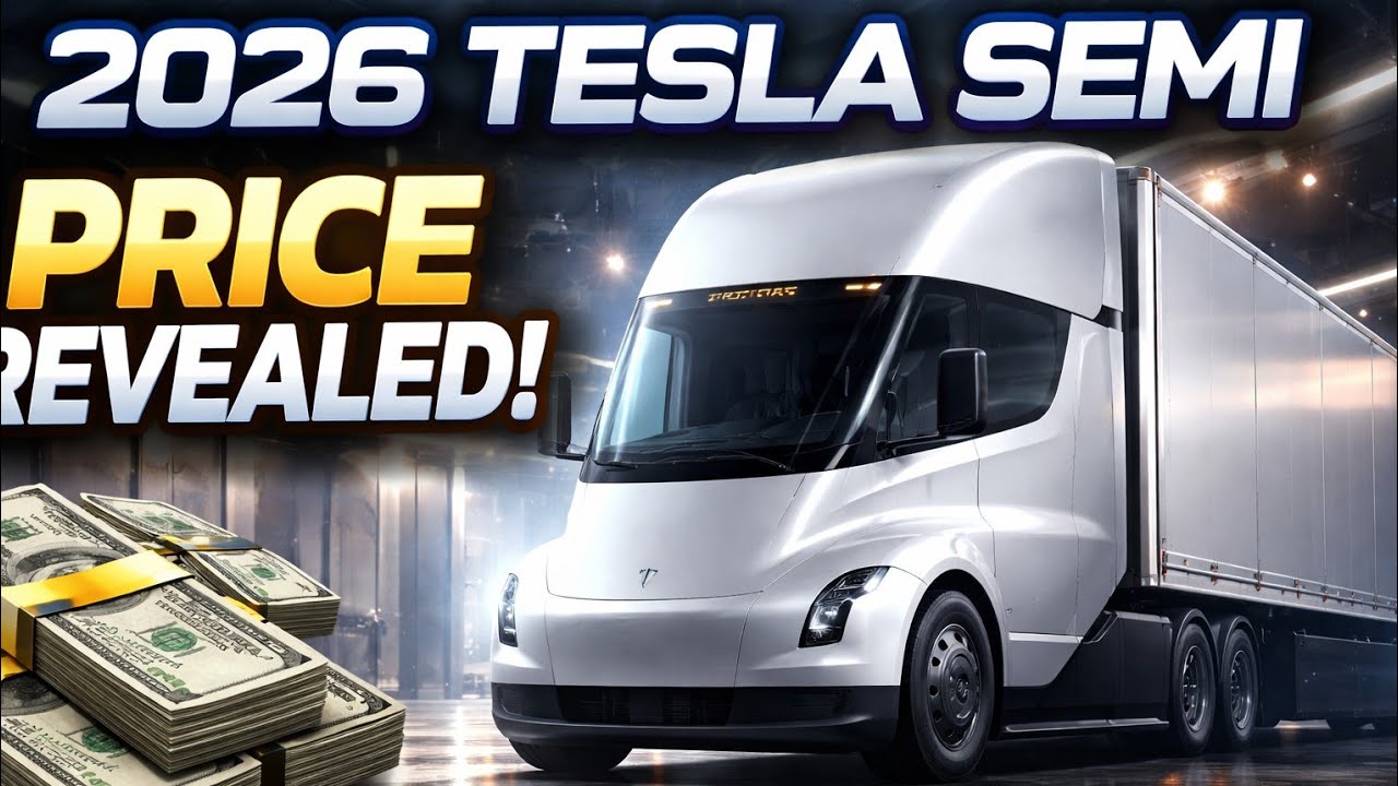 2026 Tesla Semi Price Finally Revealed, Up 60%! Affordable Or Expensive?