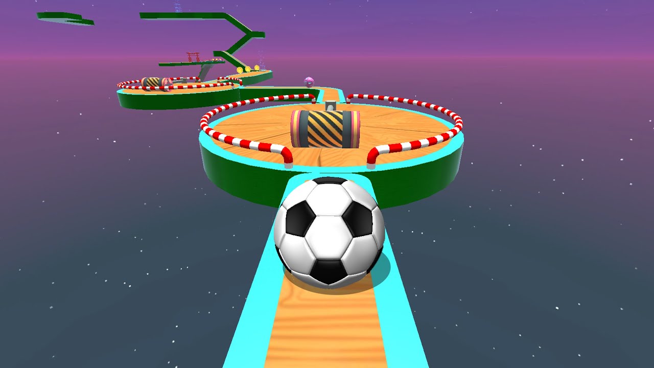 Sky Rolling Ball 3D - All Levels Gameplay Android, iOS ( Level 01 - 12 )