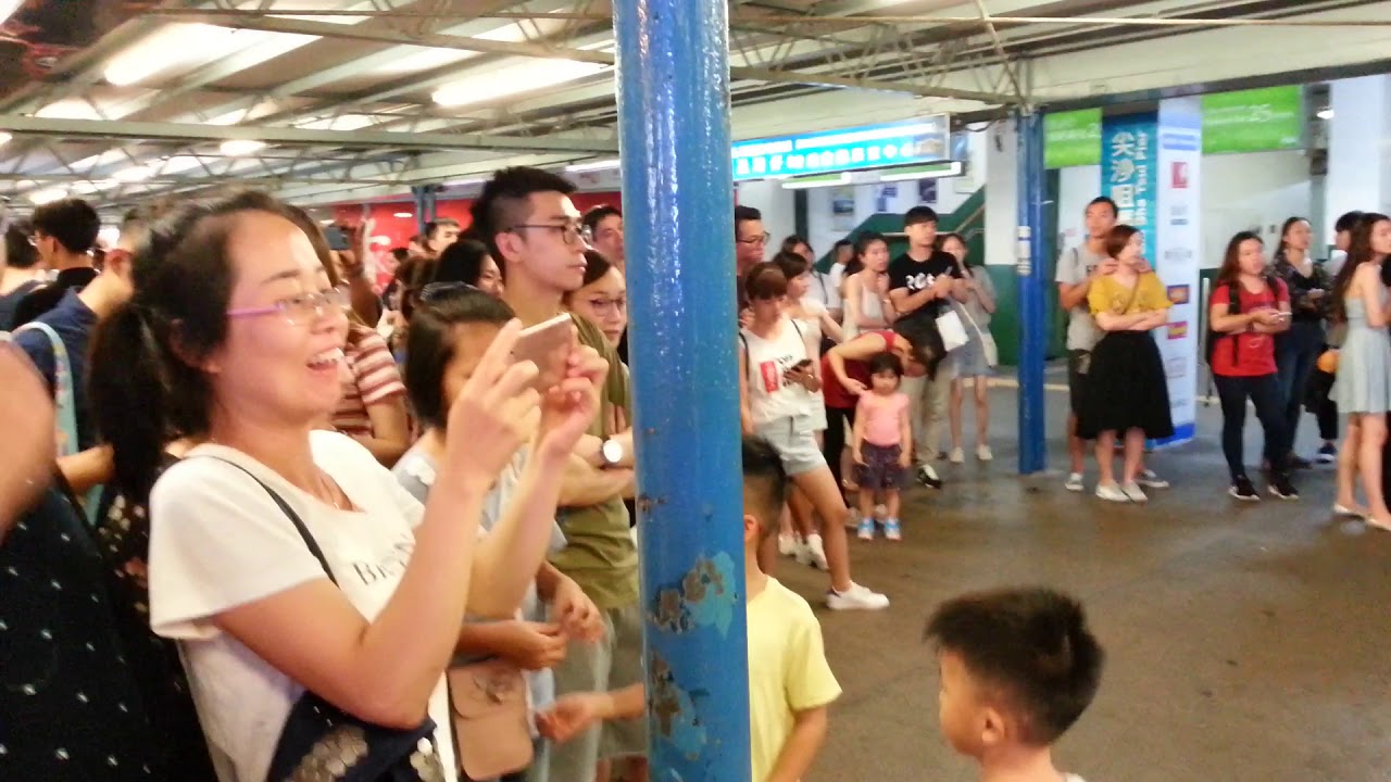 Nothing Special busking in Hong Kong