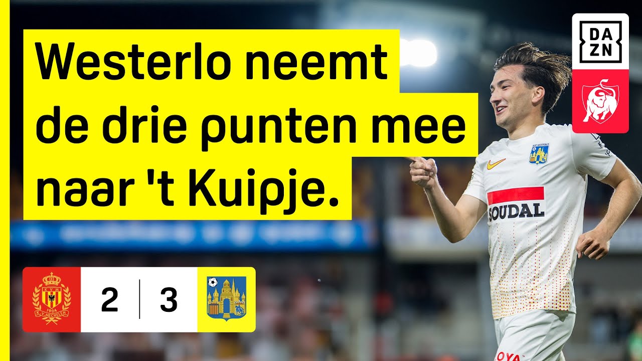 3️⃣ goals en 3️⃣ punten voor de Kemphanen. 🤩🐓 | KV Mechelen - KVC Westerlo