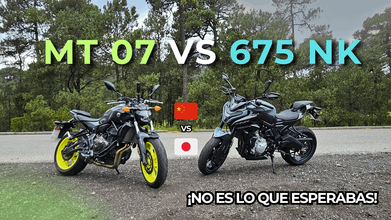 675 NK VS MT 07 // CFMOTO VS YAMAHA🔥 ¿Podrá la 675 NK contra el torque de la MT 07? ¿Cuál corre más?