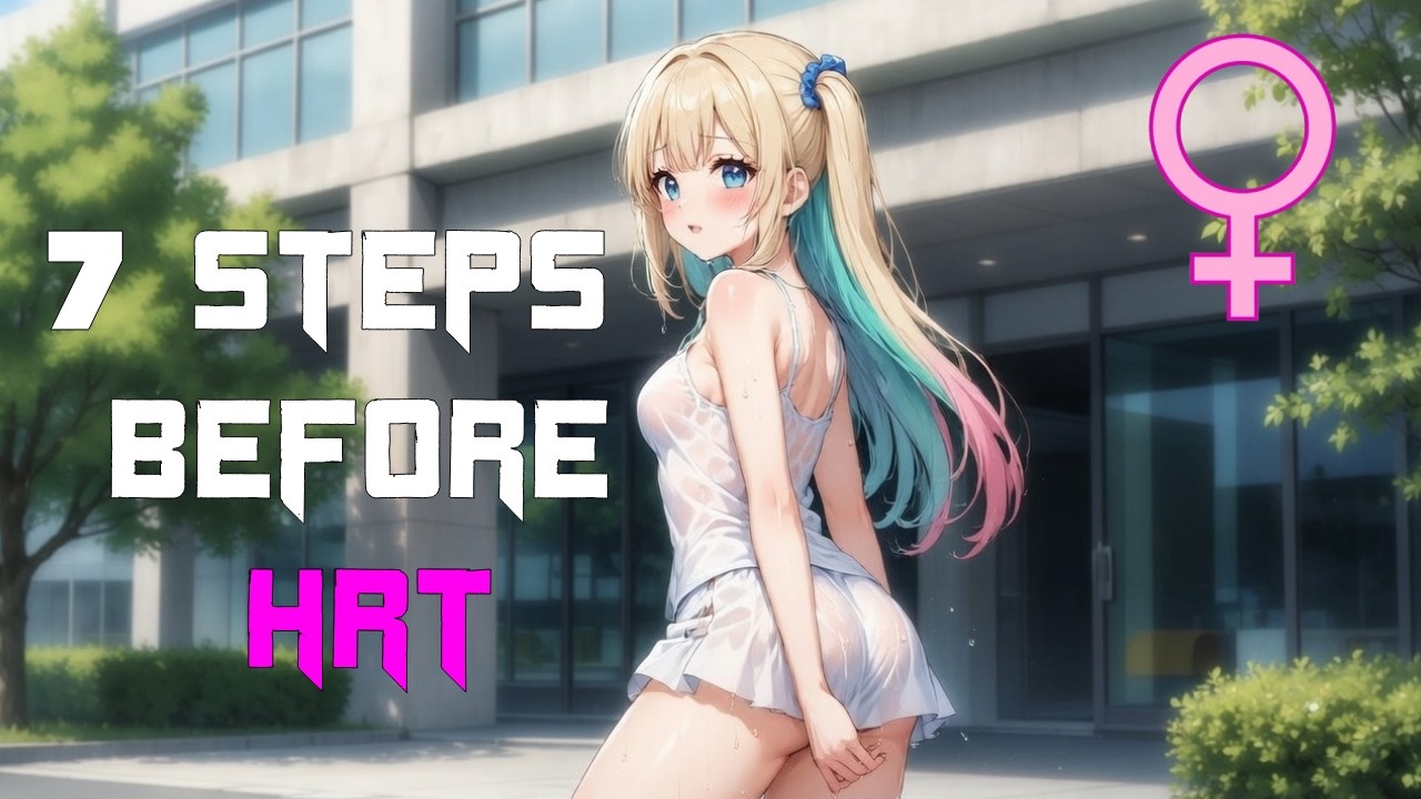 7 Steps to Feminization Before HRT. Transgender mtf advices.