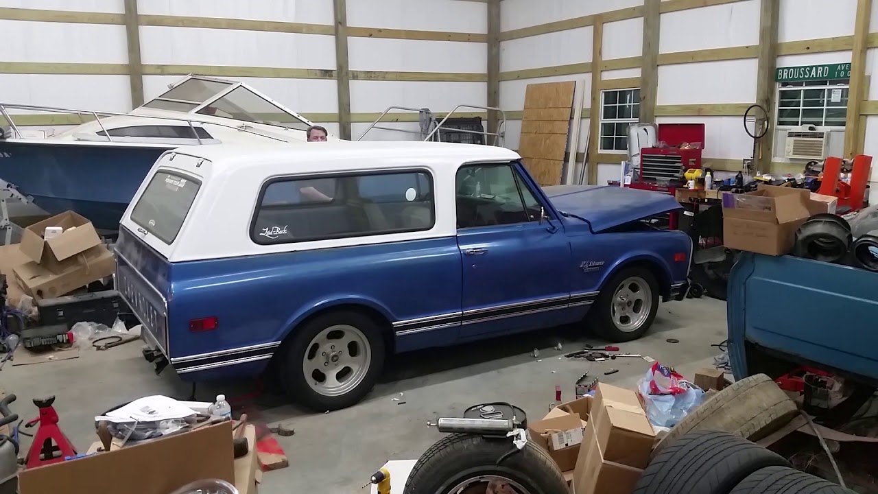 Accuair test on my 1970 2wd Blazer