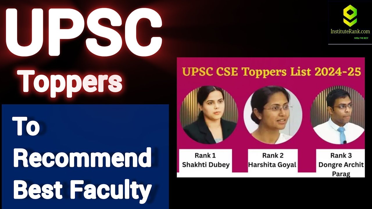 UPSC Toppers Talking about India's Best faculty | India's Best Faculty Mentor for UPSC CSE #upsc