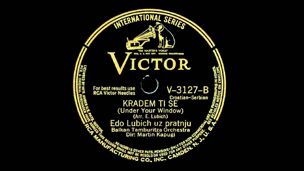 Edo Ljubić - Kradem ti se u večeri (1941)