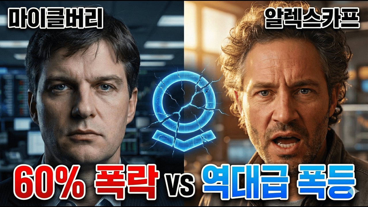 팔란티어 60%폭락예고 마이클버리 빅숏