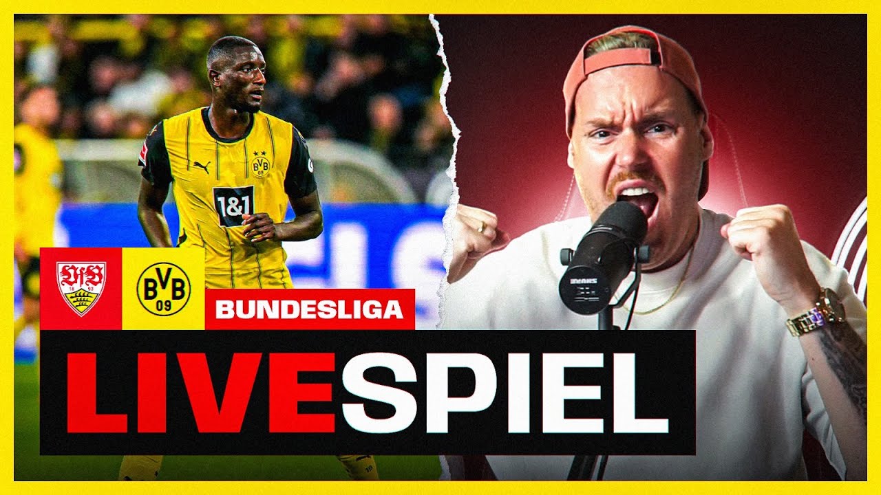 🔴 VfB Stuttgart vs. Borussia Dortmund | Bundesliga 4. Spieltag | LIVE FAN Kommentar