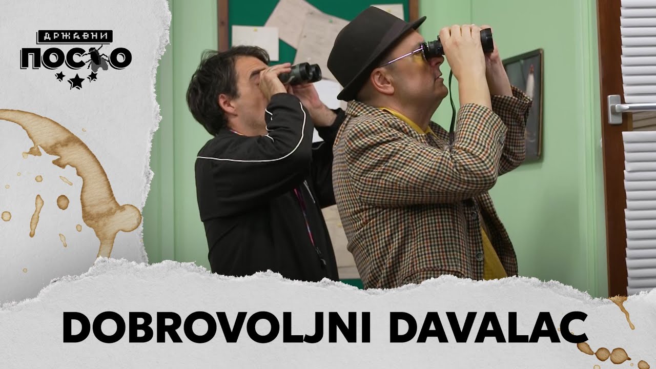 DRŽAVNI POSAO [HQ] - Ep.2422: Dobrovoljni davalac (09.10.2025.)