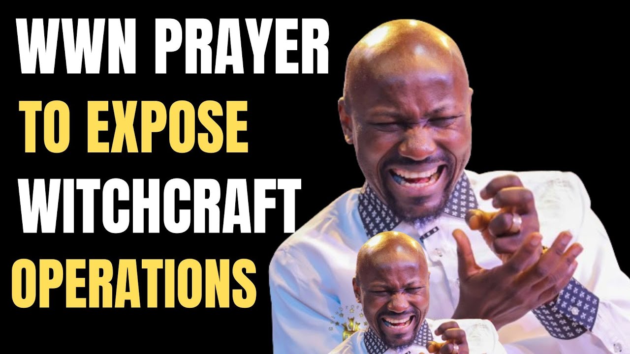 Apostle Johnson Suleman's Powerful Prayer to Expose Witchcraft Operations