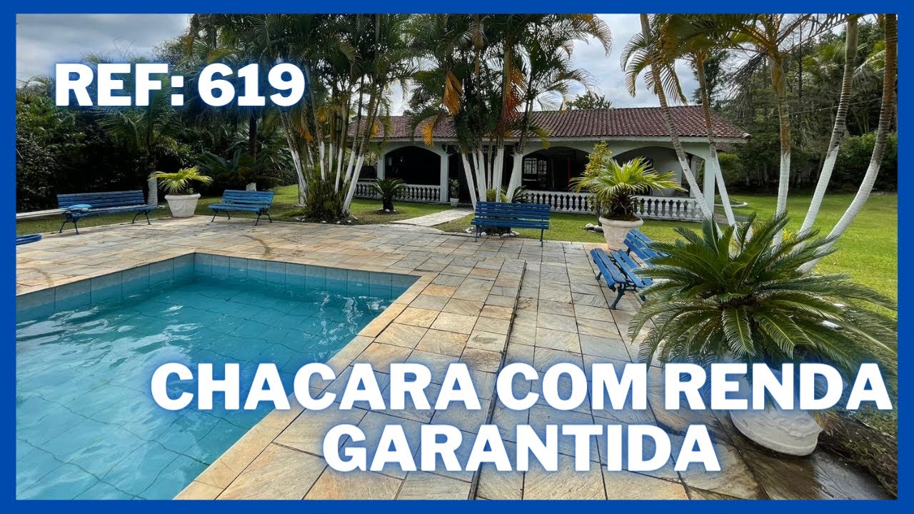 REF. 619, CHACARA COM RENDA GARANTIDA EM PEDRO DE TOLEDO - SP, POR R$800.000,00