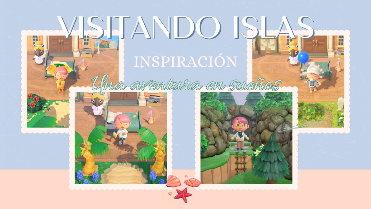 ACNH: Buscando Inspiración Bahías || Construyendo 🌊 Vecane Bay ||