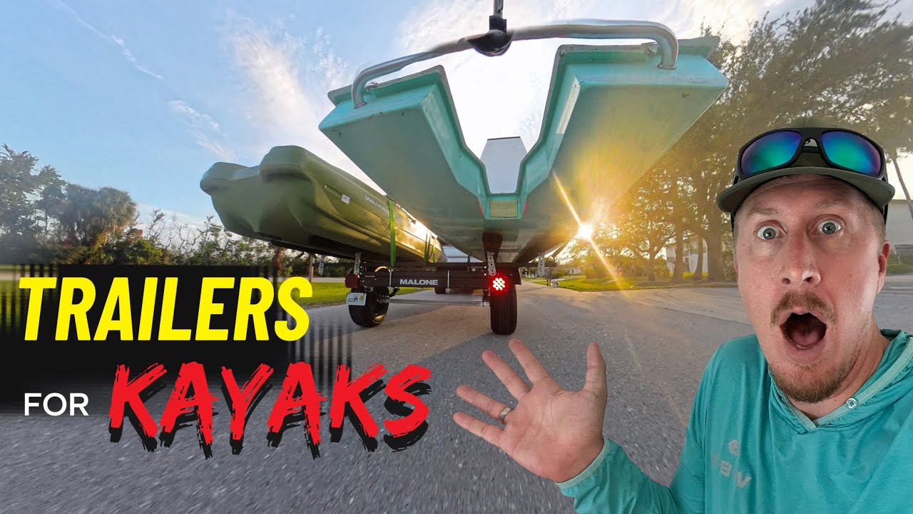 Build A Kayak Trailer Easy!  Malone Off Road Trailer.