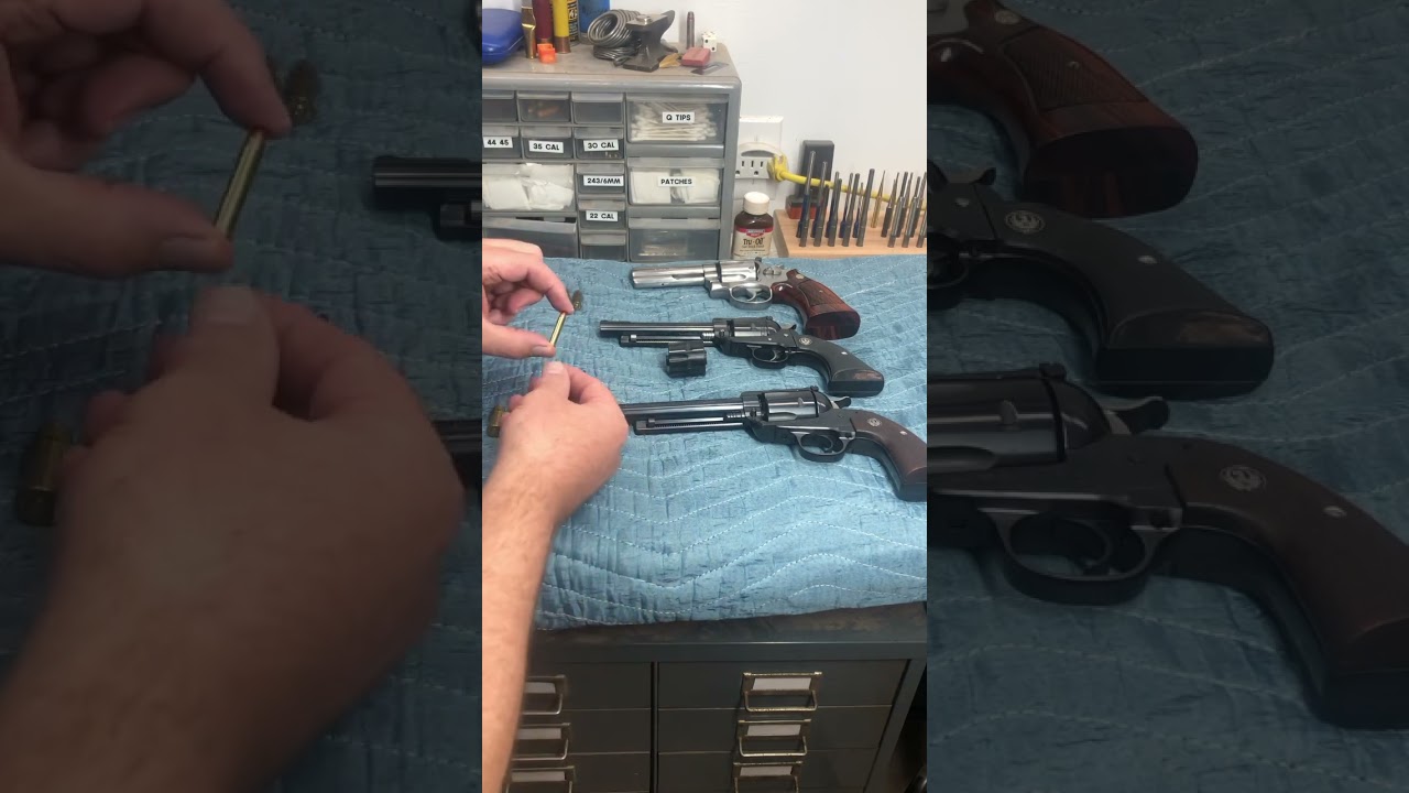 22 Magnum compared to 22 Long Rifle.