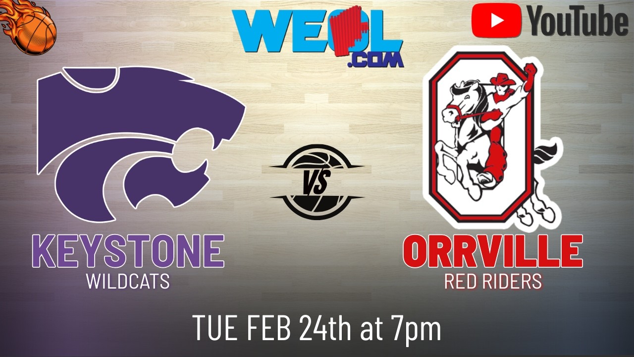 Keystone vs. Orrville - High School Girls Basketball - February 24th, 2026