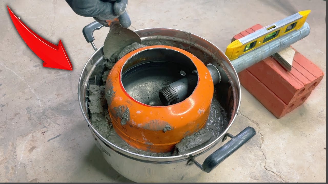 SIMPLE things you can do with Waste Oil Burner | Made from Cement, Blue Flame and Easily at home