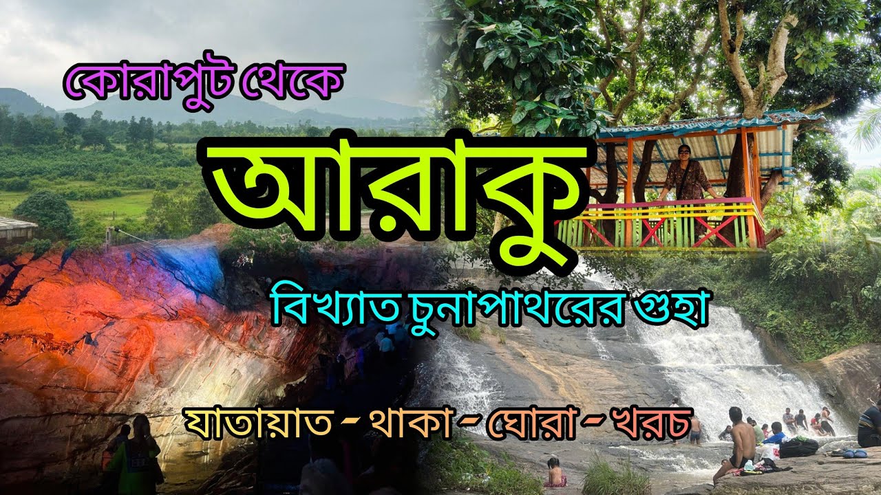 Ep 3 Koraput to Araku |Araku Valley Tour | আরাকু ভ্রমণ | Araku Local Sightseeing | Borra Cave 