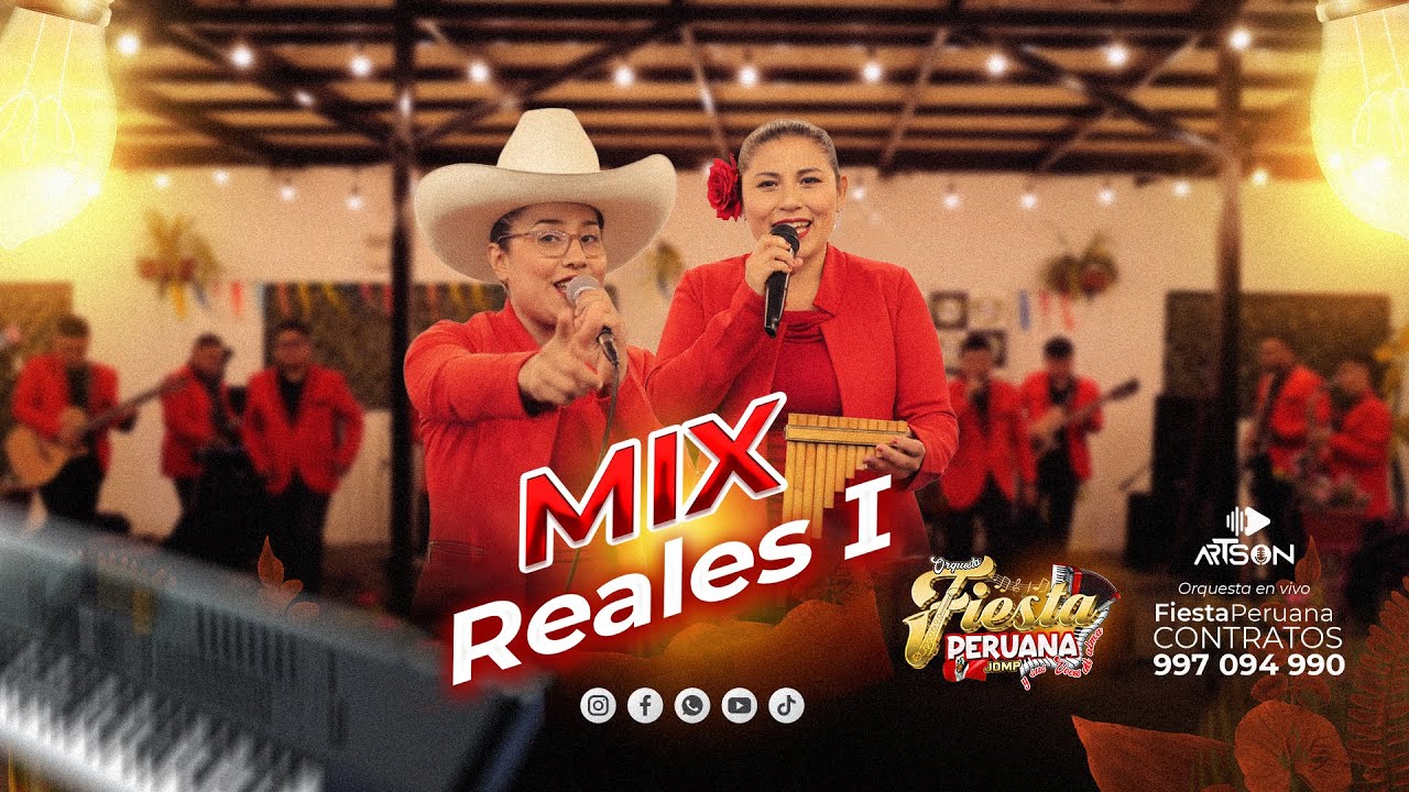 Mix Reales &ndash; Tu Nombre Empieza con A&hellip; | Orquesta Fiesta Peruana (En Vivo) | Artson Productions