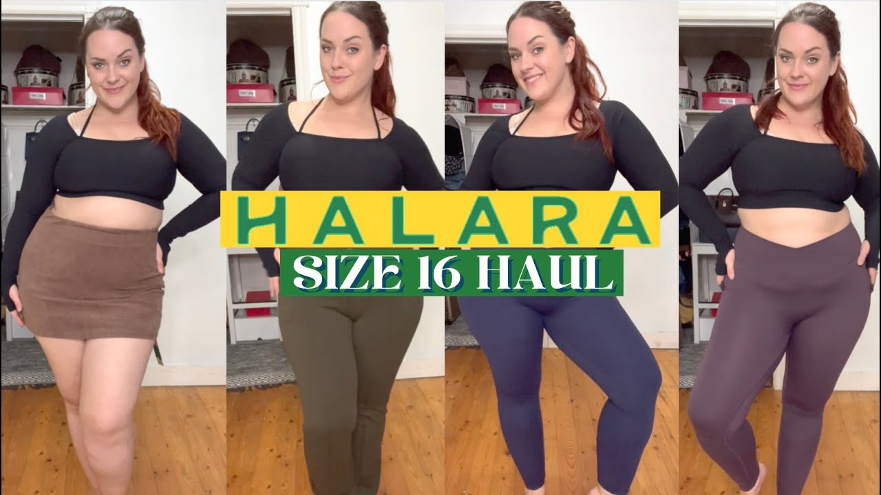 Леггинсы HALARA MUST HAVE — и не только! Честная примерка 16-го размера и обзор