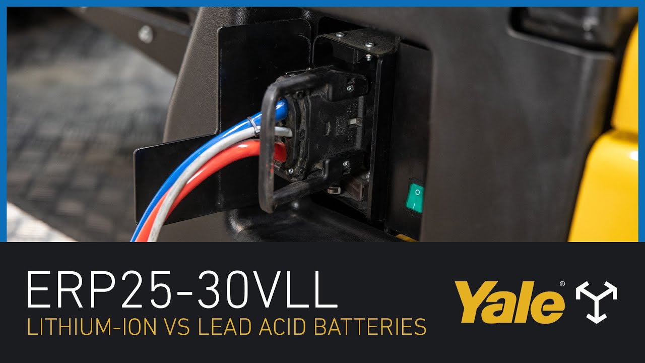 Yale® ERP25-30VLL - The Benefits of Lithium-ion Power