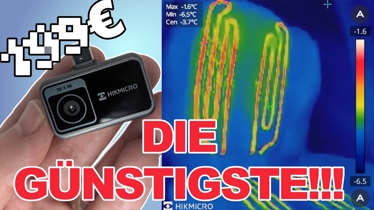 HIKMICRO MiniE Wärmebildkamera für's Smartphone + 🍀