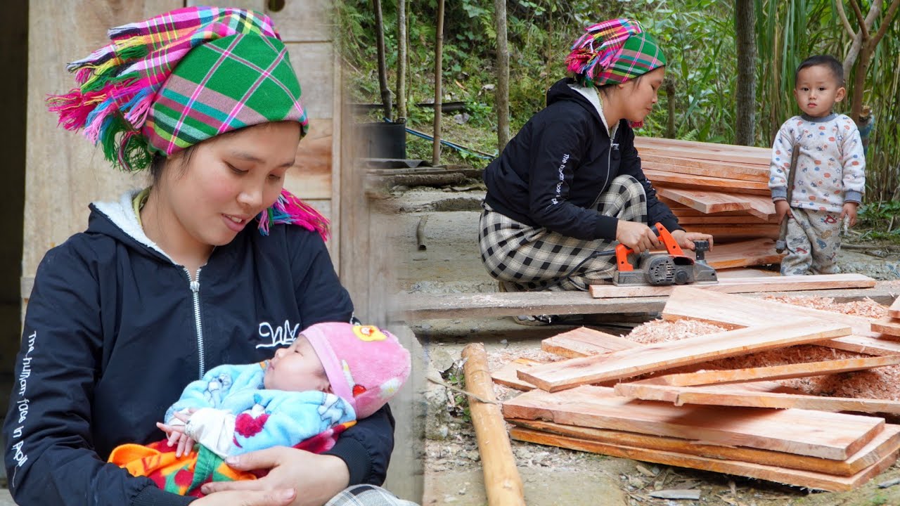 Renovate old kitchen - Harvest agricultural products to sell | Build a new life