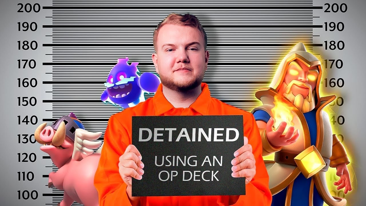 THIS DECK SHOULD BE ILLEGAL IN CLASH ROYALE..
