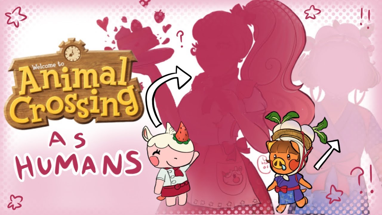 Designing Animal Crossing characters as HUMANS?! (SPEEDPAINTS) + YouTube collab | Chloe Colors