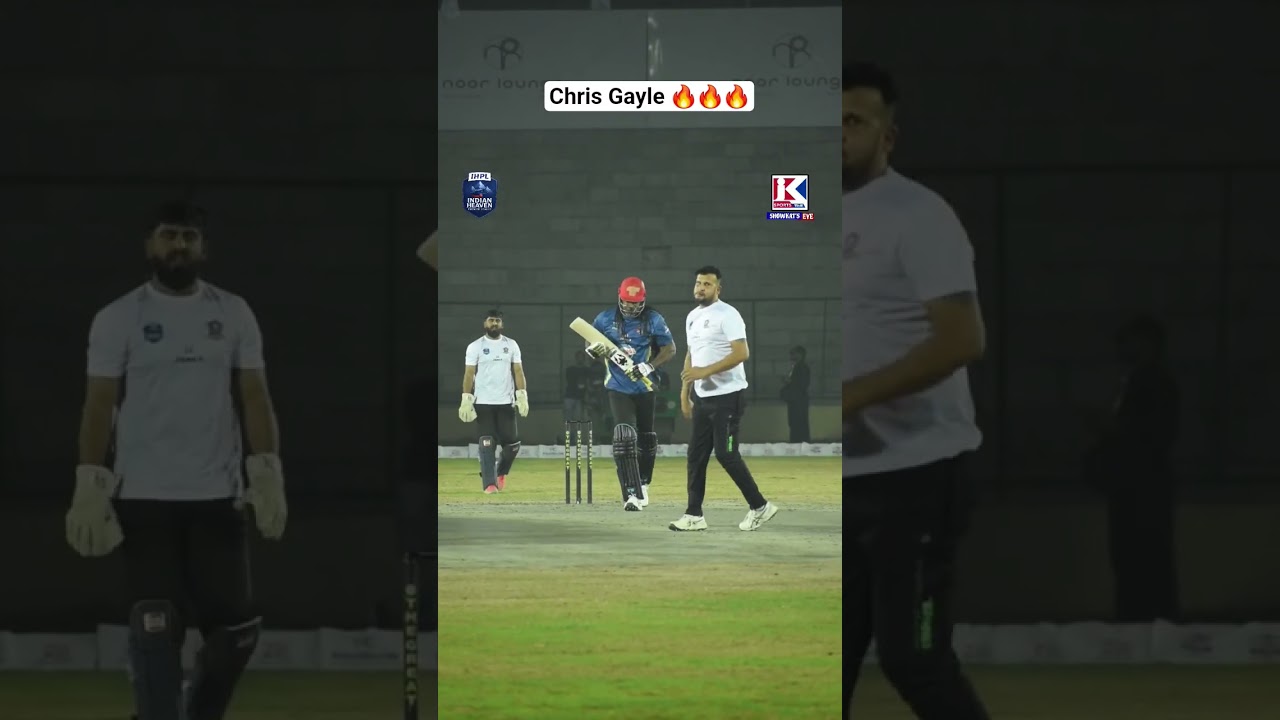 A few batting glimpses of Chris Gayle during the Indian Heaven Premier League
