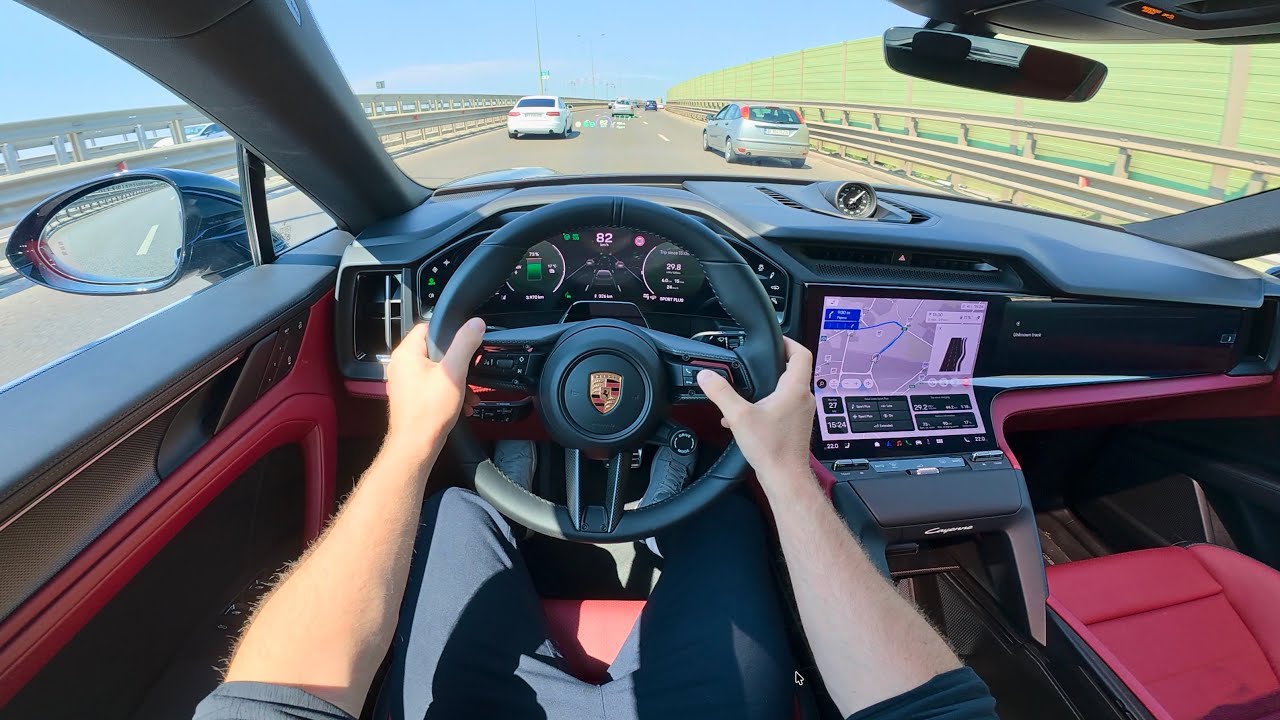 new Porsche CAYENNE Electric 2027 Test Drive