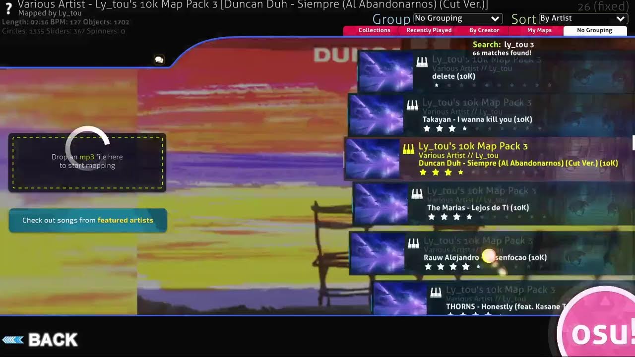 10k mapping 20/20 (Ly_tou's 10k map pack 3)
