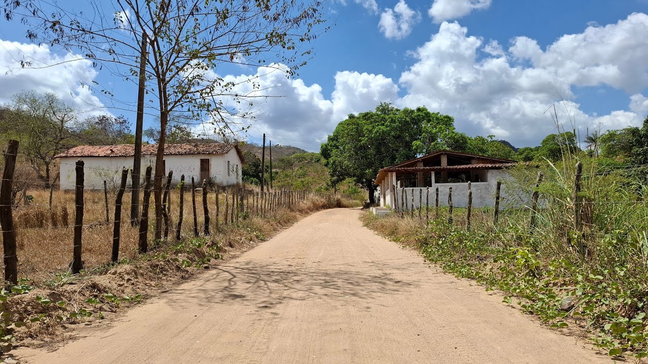 O SILÊNCIO RURAL NO INTERIOR PARAIBANO + CASAS ABANDONADAS 
