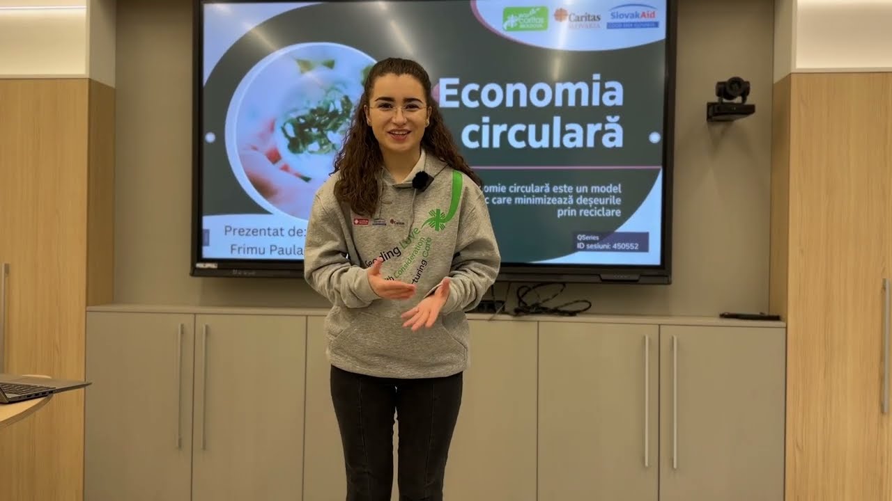 LECȚIA 1 despre economia circulară cu ECO Ambasadoarea Paula