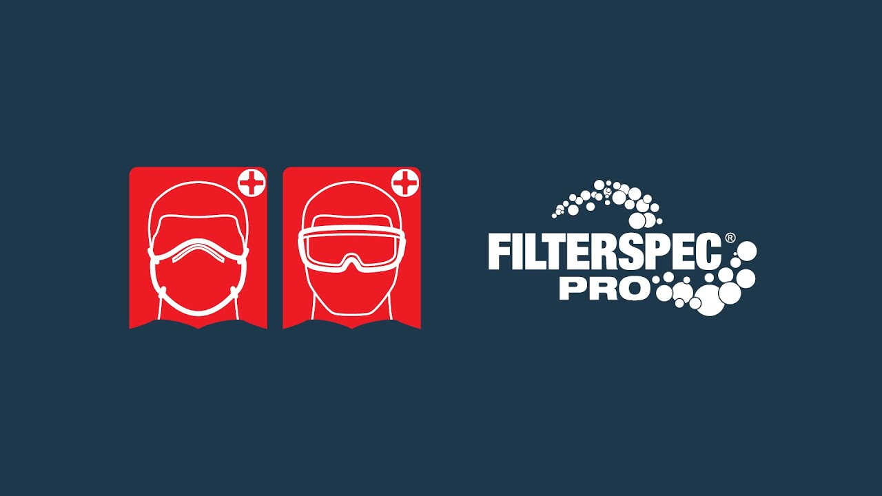 How to fit FilterSpec® Pro™ and replace the filters
