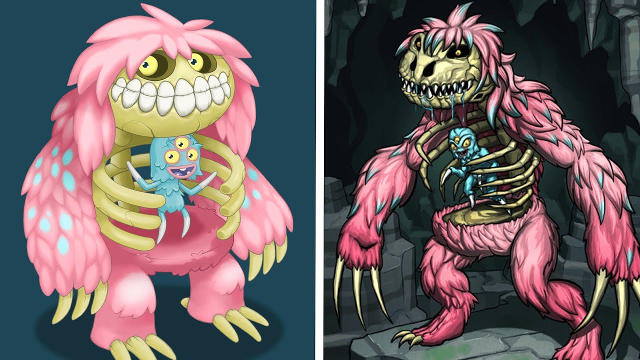 MY SINGING MONSTERS Were Monstrous FANTASY BEASTS | Redesign Comparisons | Bona-Petite
